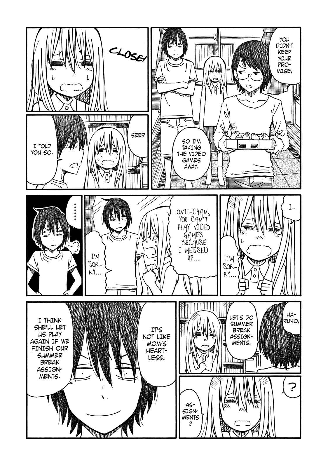 Hatarakanai Futari (The Jobless Siblings) chapter 74.1 page 2