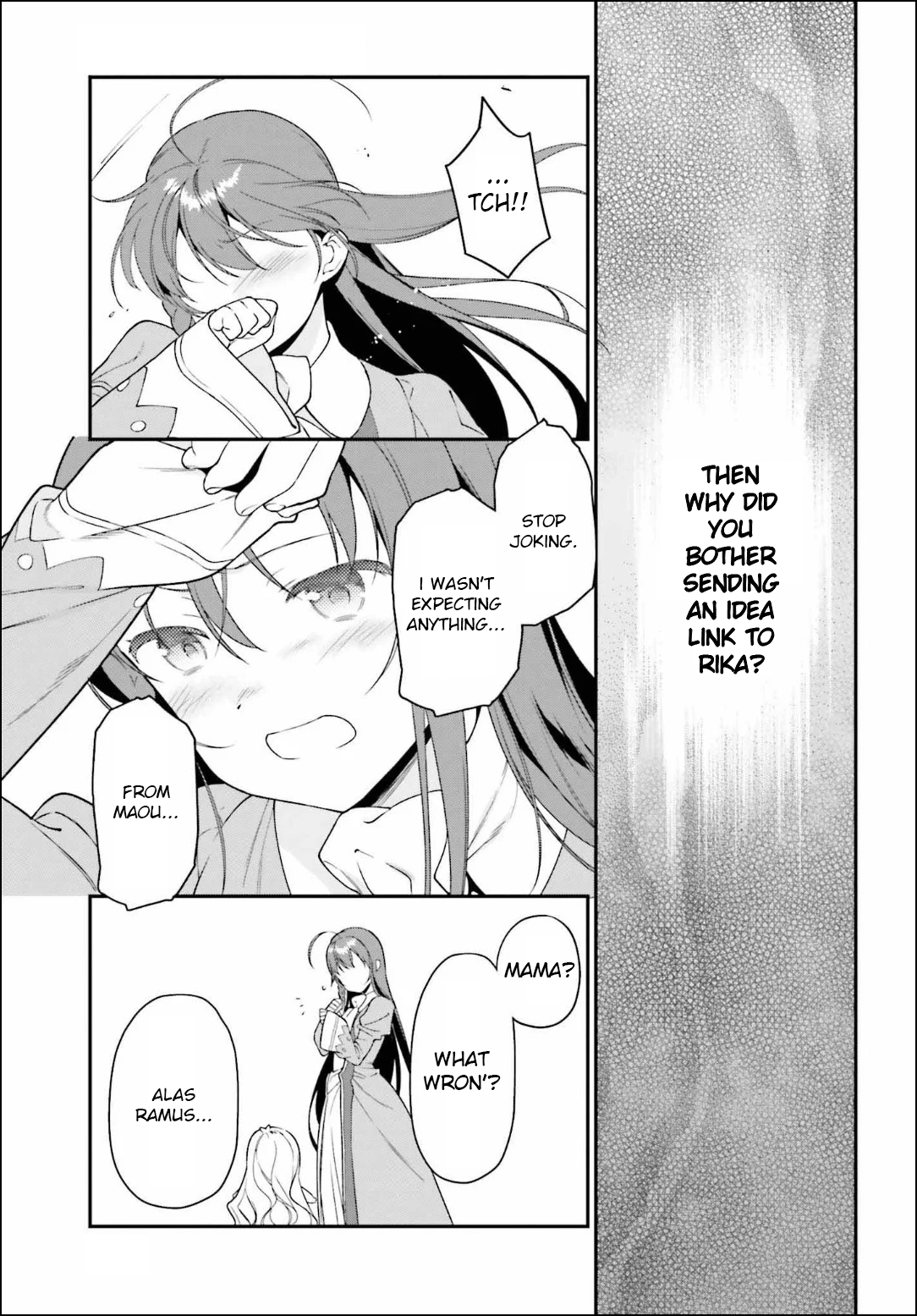 Hataraku Maousama! chapter 84 page 4