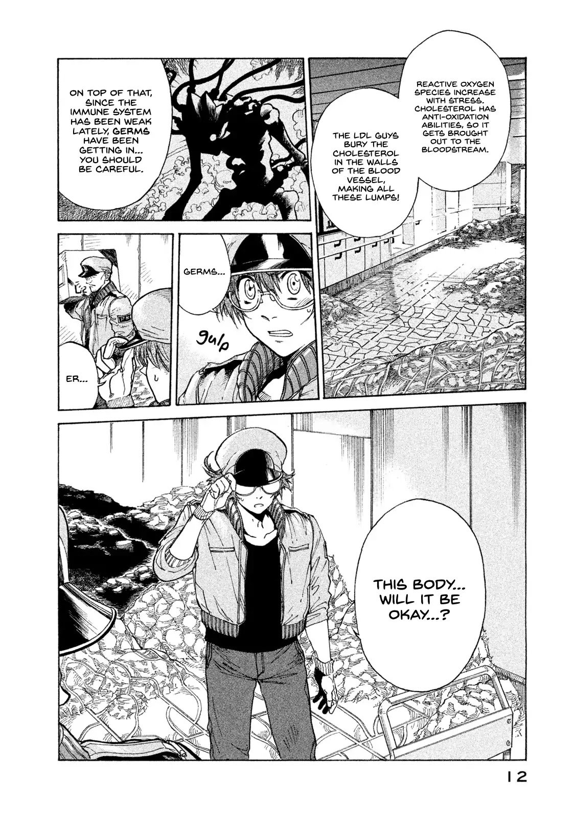 Hataraku Saibou BLACK chapter 1 page 13