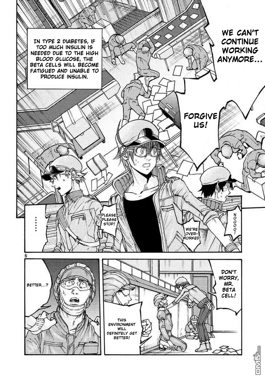 Hataraku Saibou BLACK chapter 19 page 6