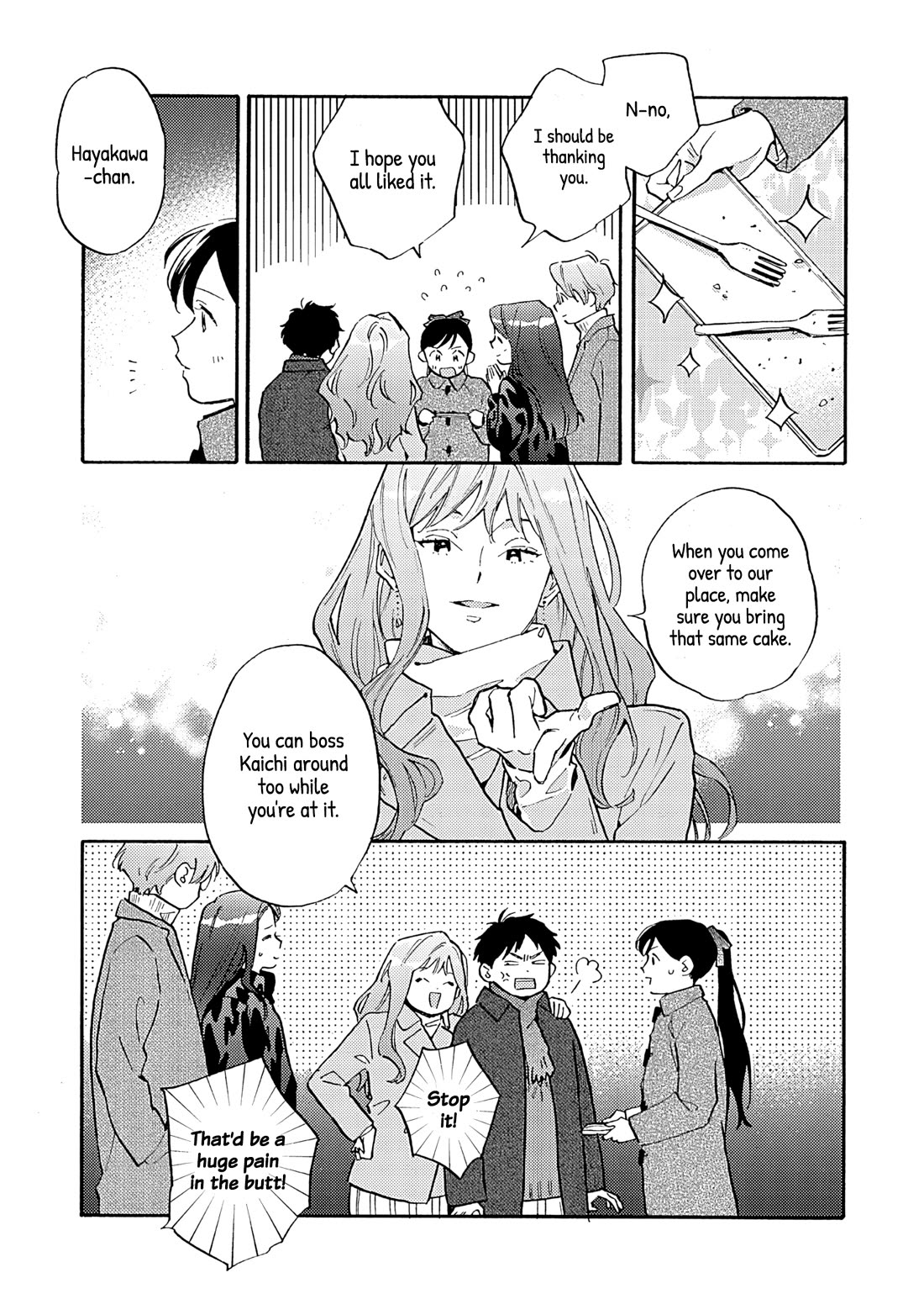 Hayakawa-san and Miura-kun chapter 17 page 11