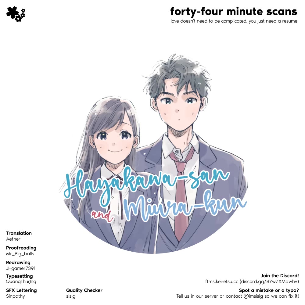 Hayakawa-san and Miura-kun chapter 17 page 32
