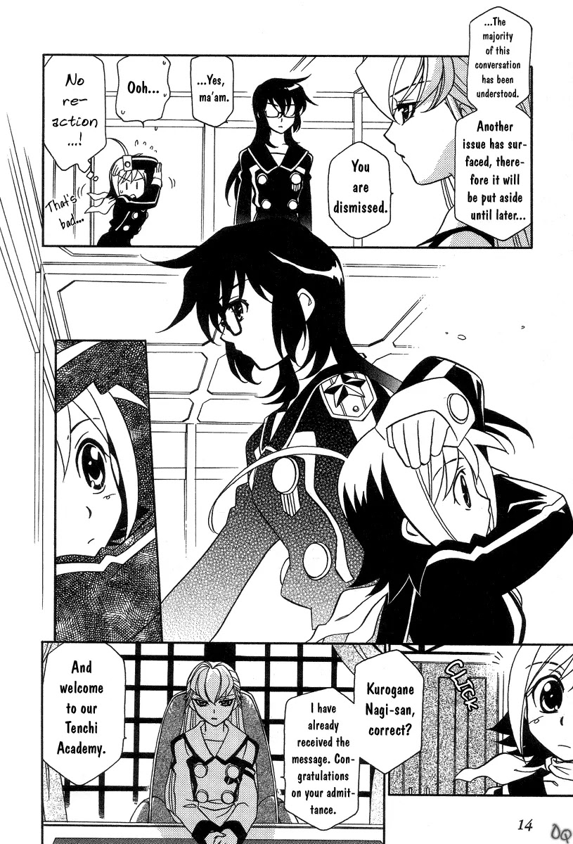 Hayate x Blade chapter 1 page 21