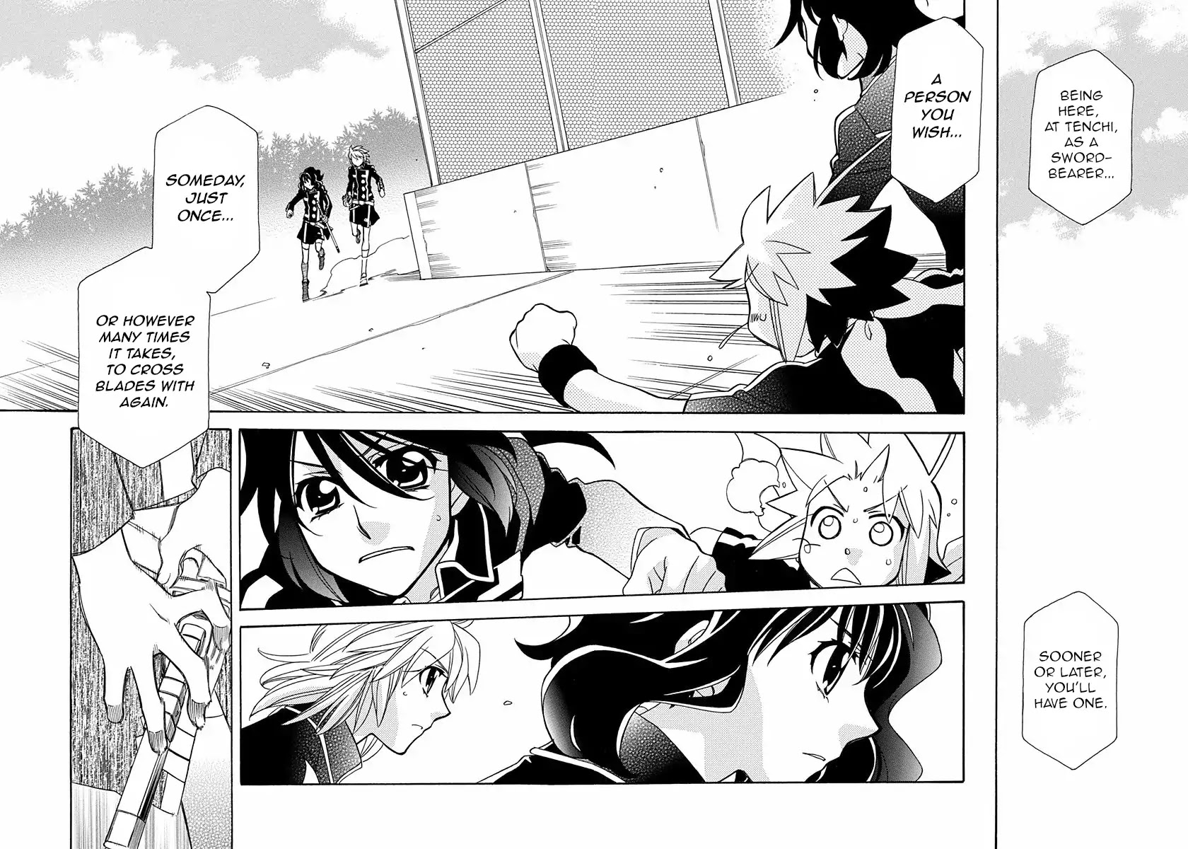 Hayate x Blade chapter 100 page 22