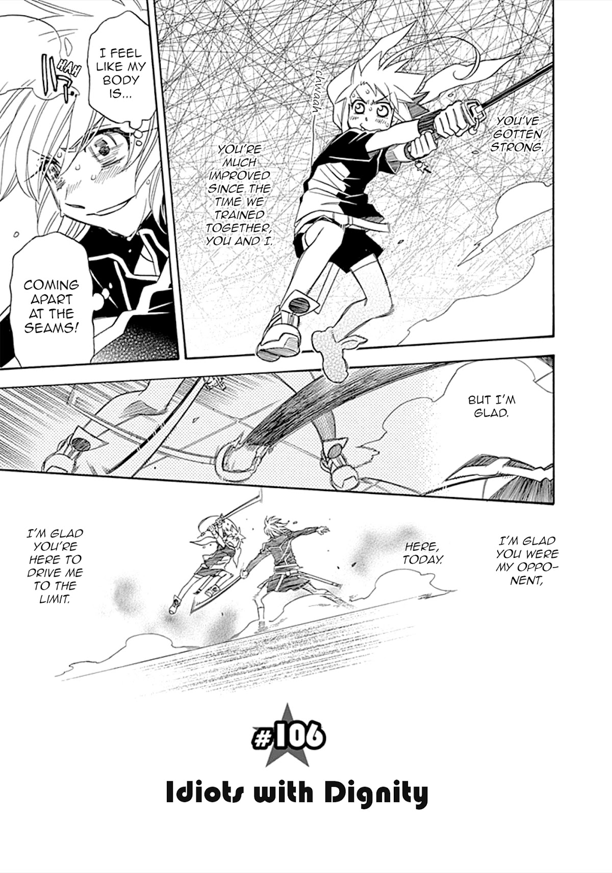 Hayate x Blade chapter 106 page 3