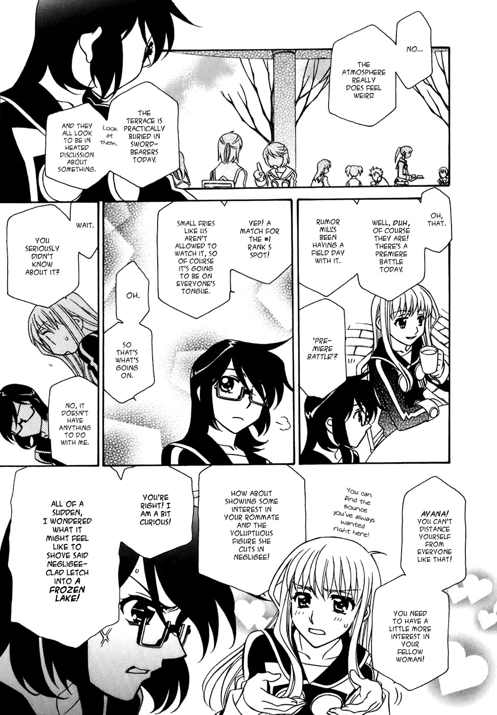 Hayate x Blade chapter 26 page 21