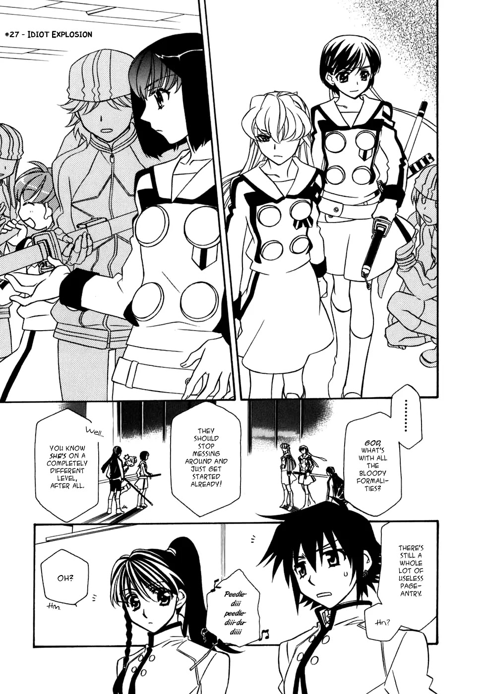 Hayate x Blade chapter 27 page 2