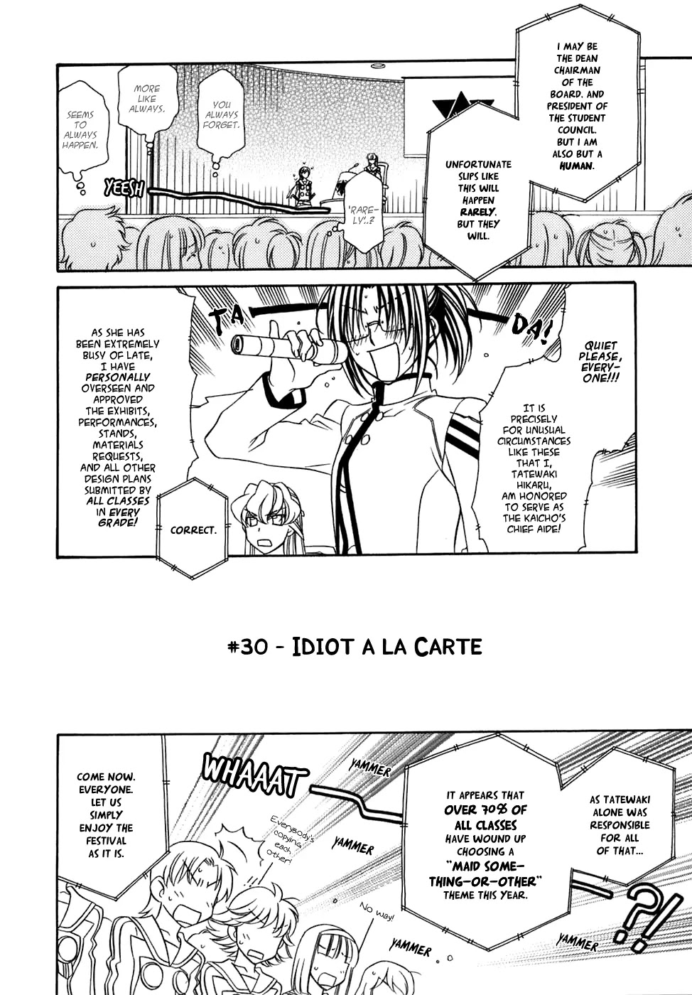 Hayate x Blade chapter 30 page 3