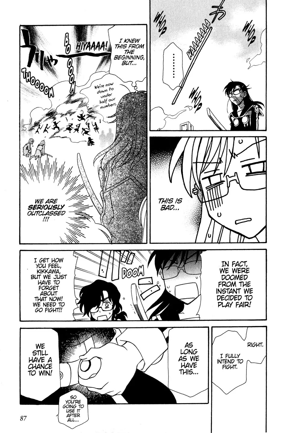 Hayate x Blade chapter 33 page 27