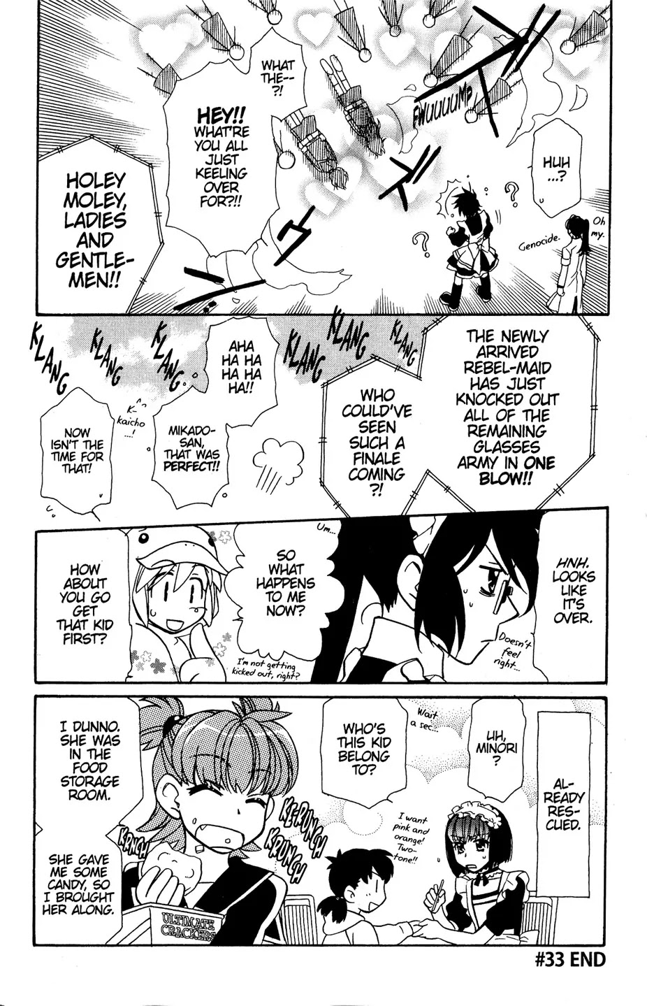 Hayate x Blade chapter 33 page 31