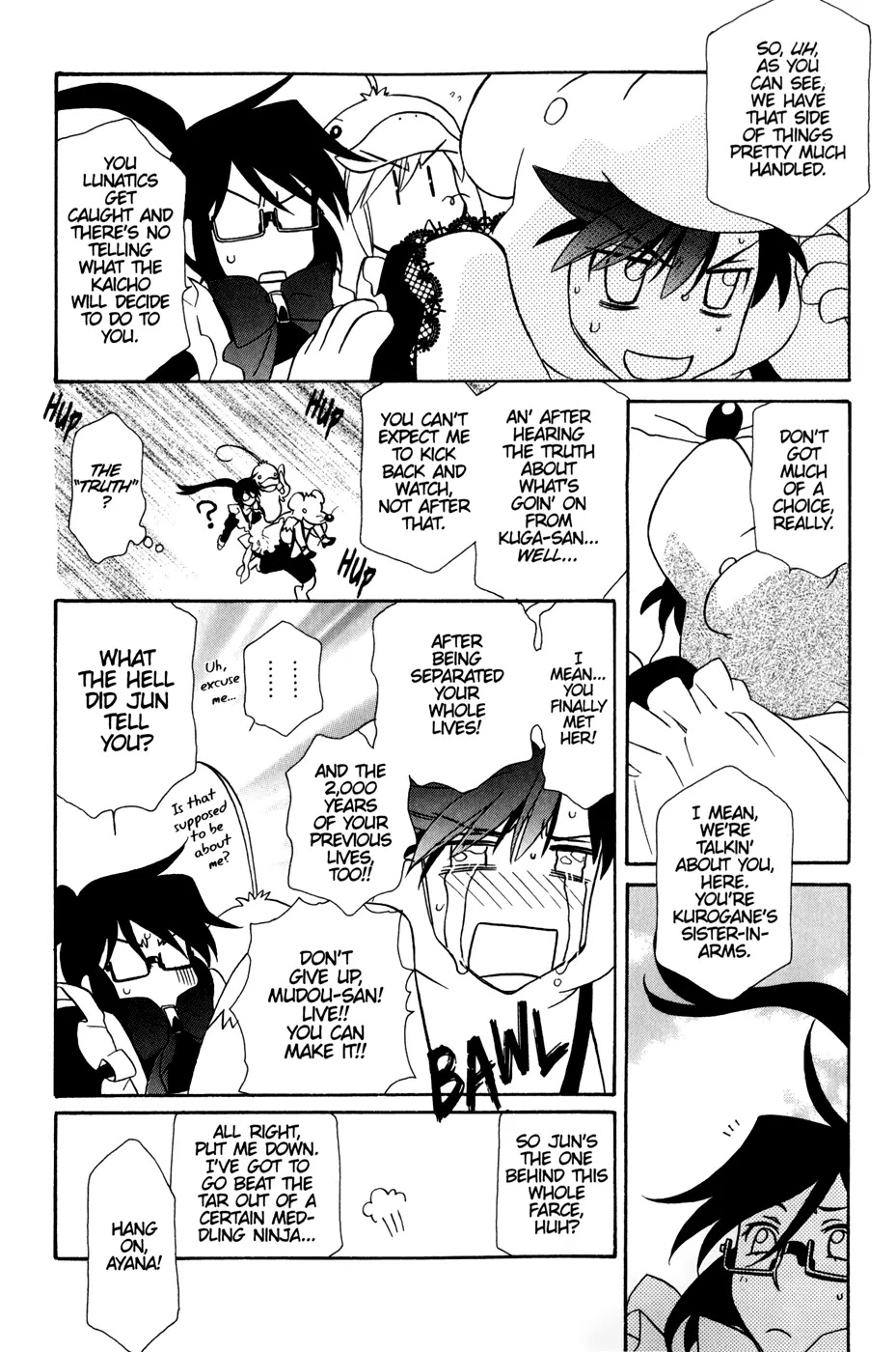 Hayate x Blade chapter 35 page 18