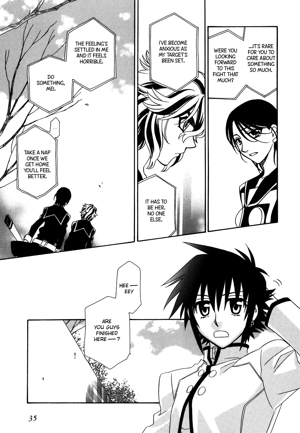 Hayate x Blade chapter 38 page 8