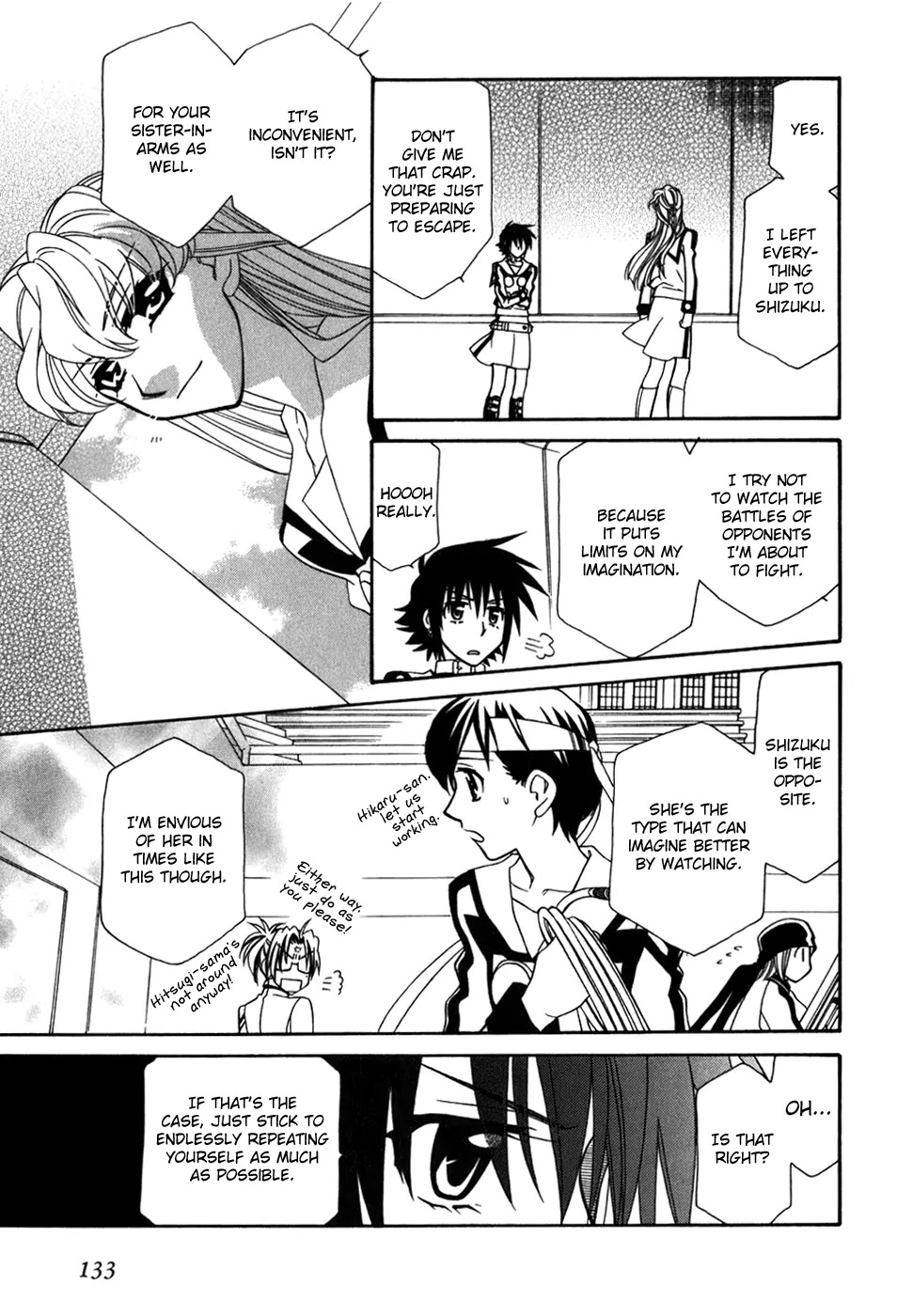 Hayate x Blade chapter 41 page 21