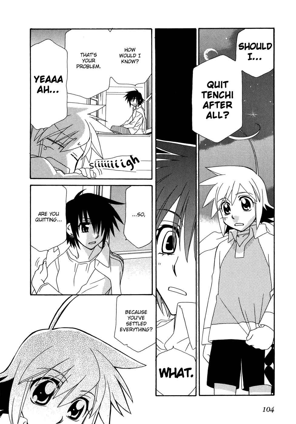 Hayate x Blade chapter 46 page 19