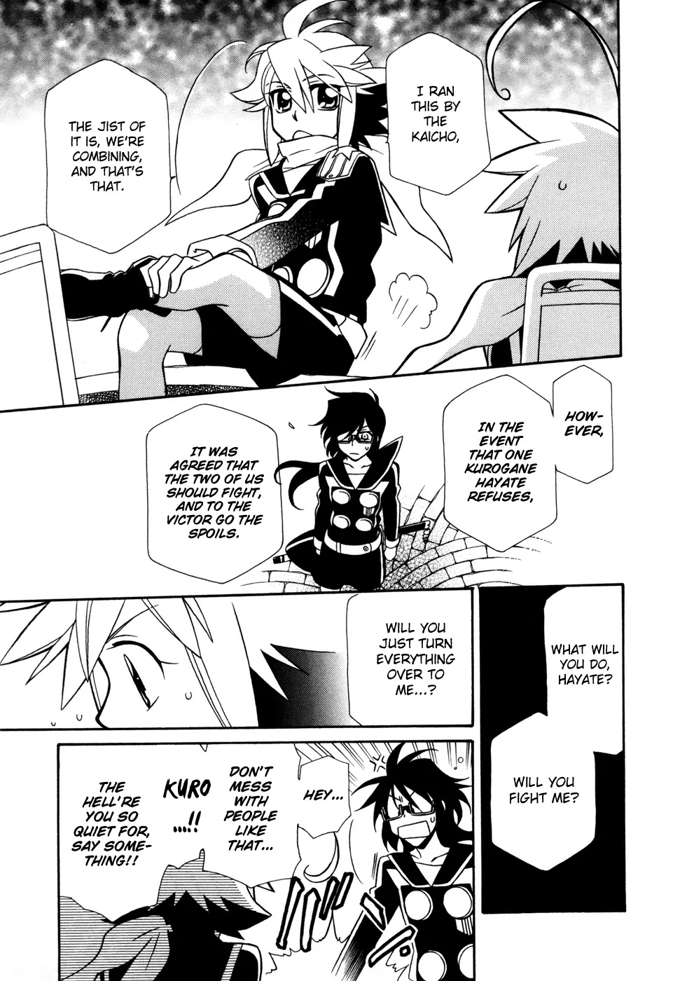 Hayate x Blade chapter 59 page 22