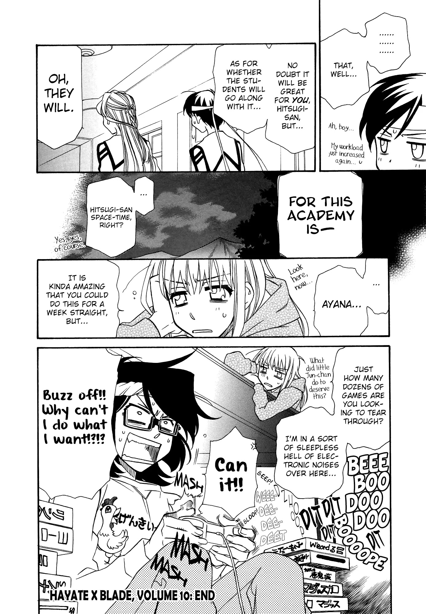 Hayate x Blade chapter 60 page 33