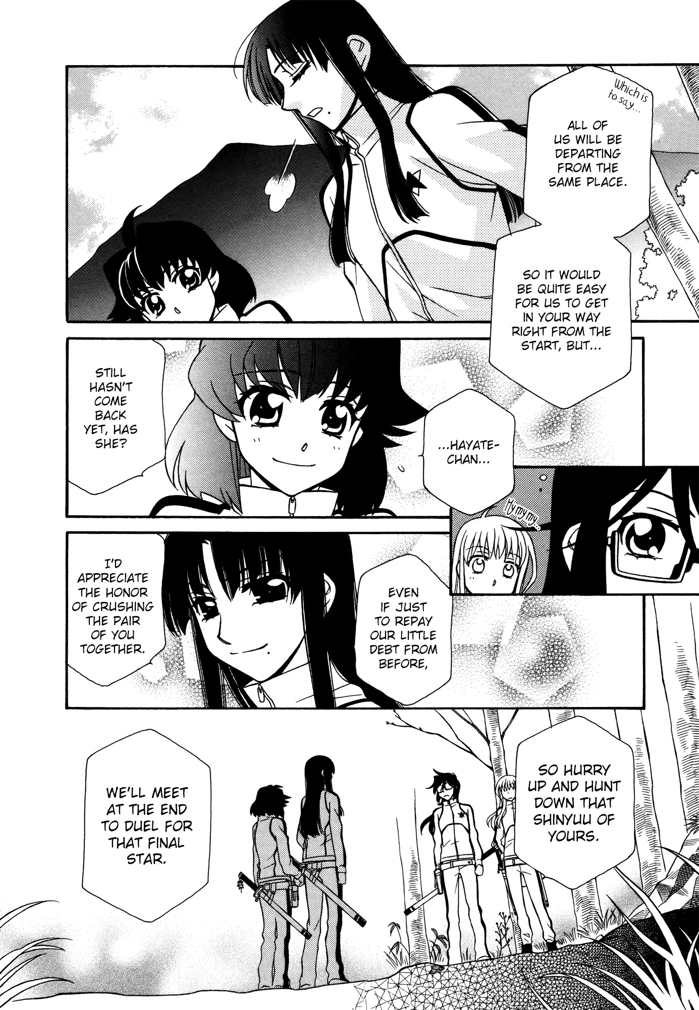 Hayate x Blade chapter 62 page 6