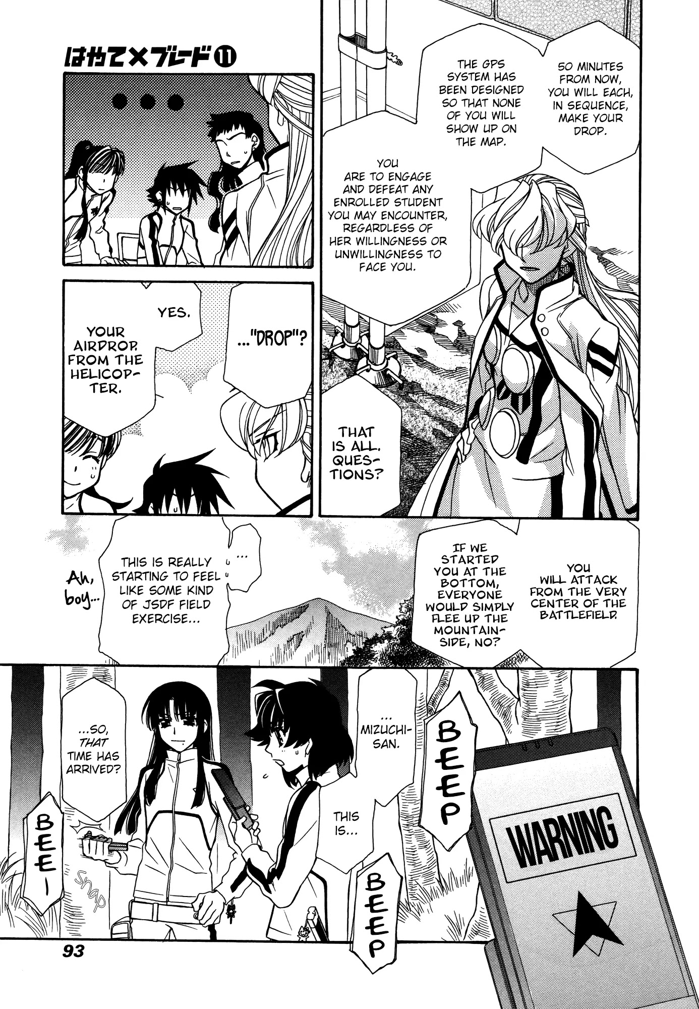 Hayate x Blade chapter 63 page 25