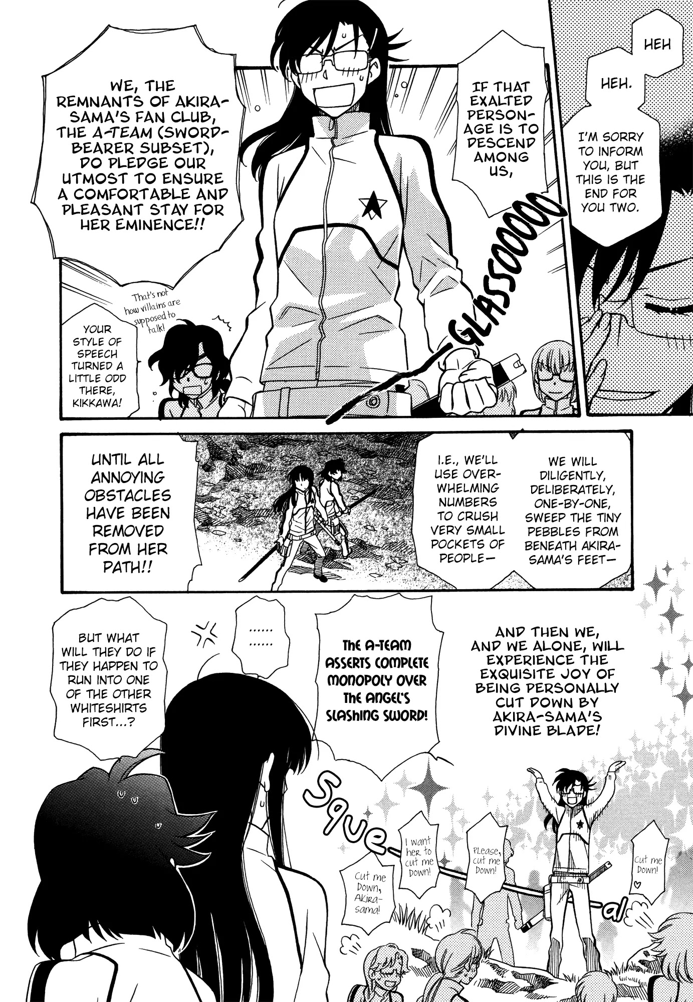 Hayate x Blade chapter 65 page 8