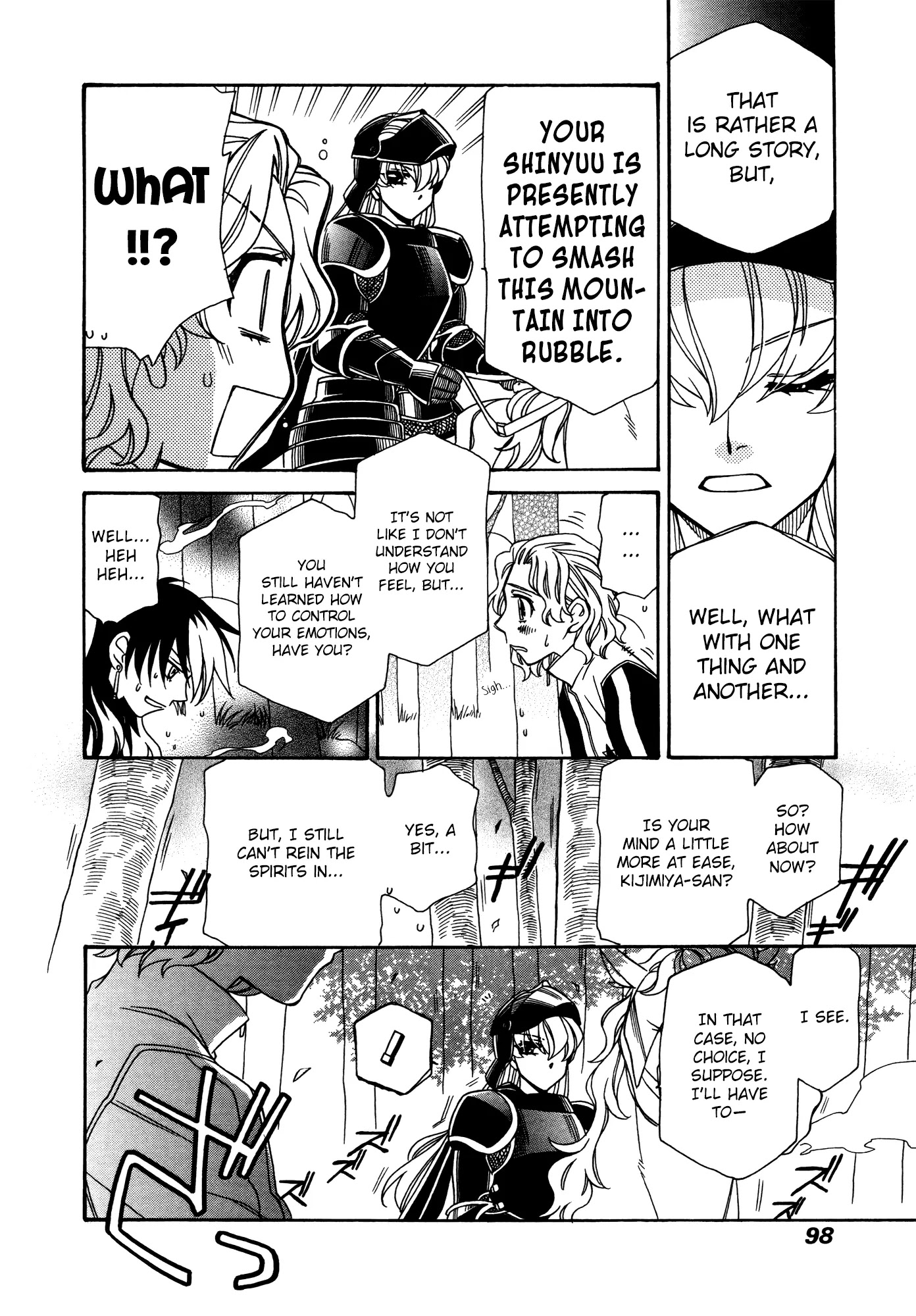 Hayate x Blade chapter 69 page 21