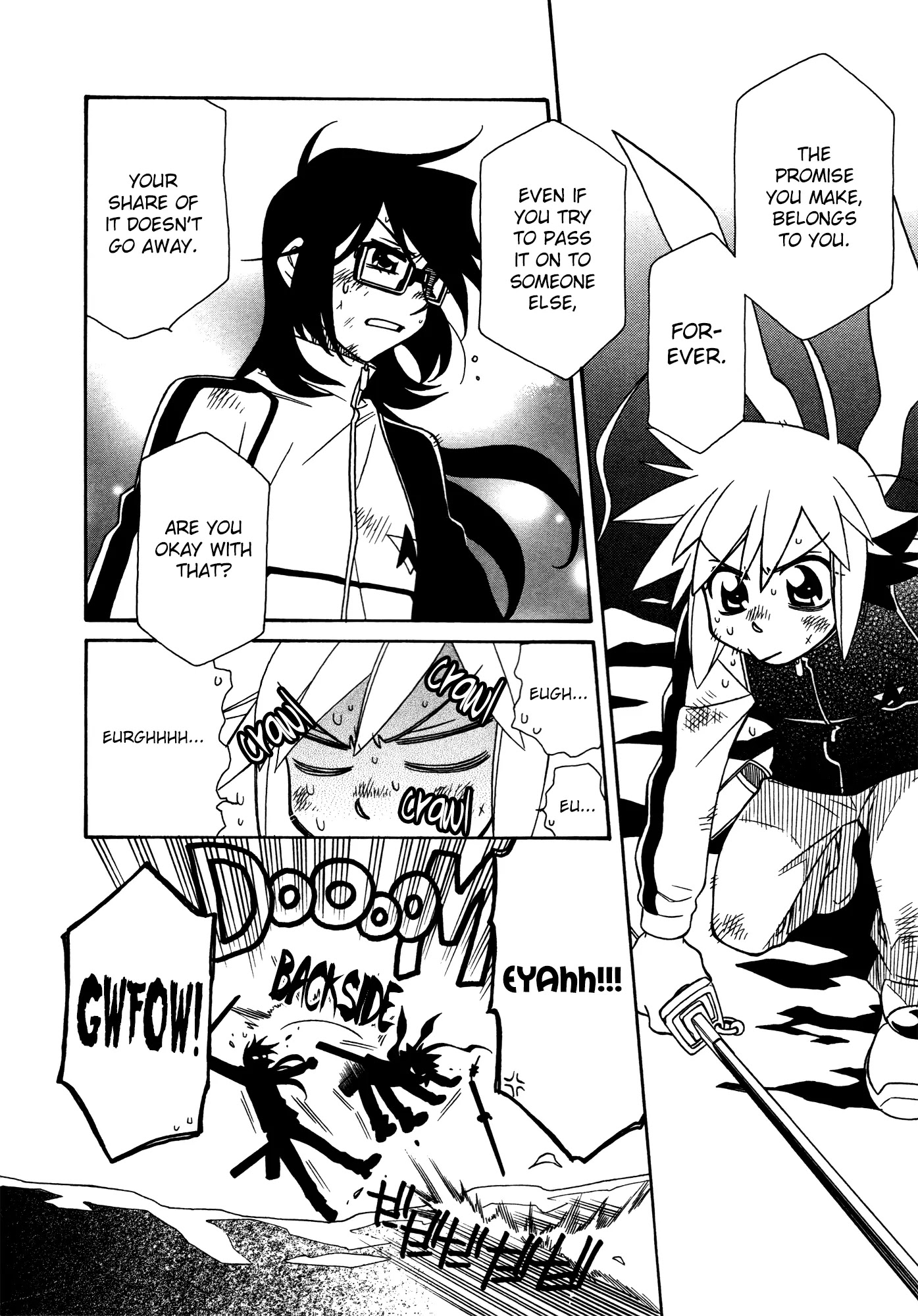 Hayate x Blade chapter 70 page 21