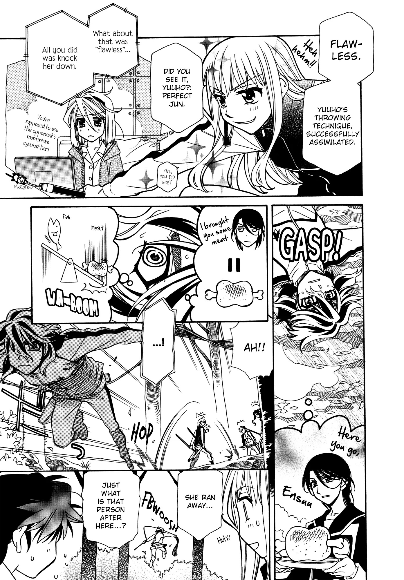 Hayate x Blade chapter 70 page 9