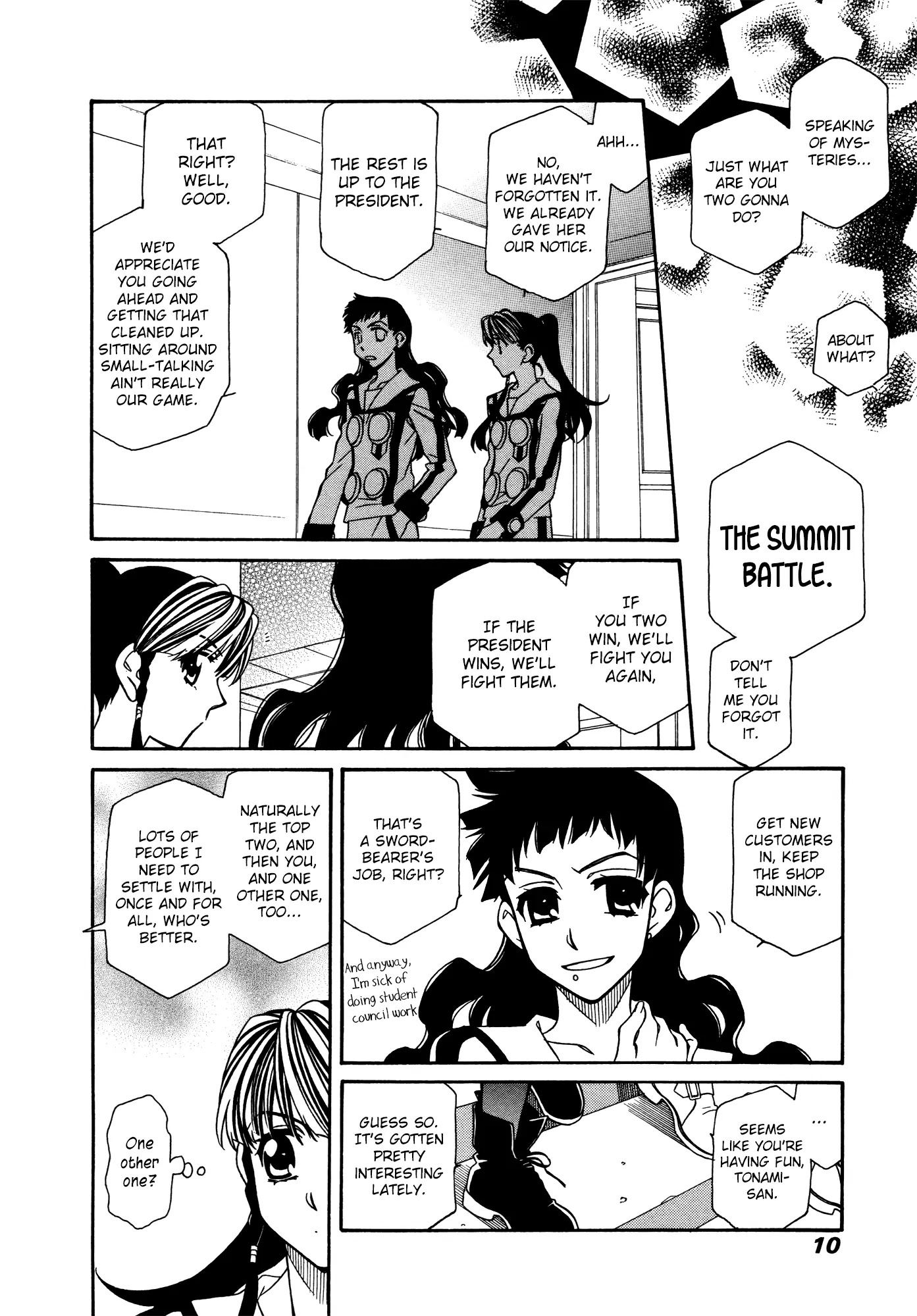 Hayate x Blade chapter 72 page 13