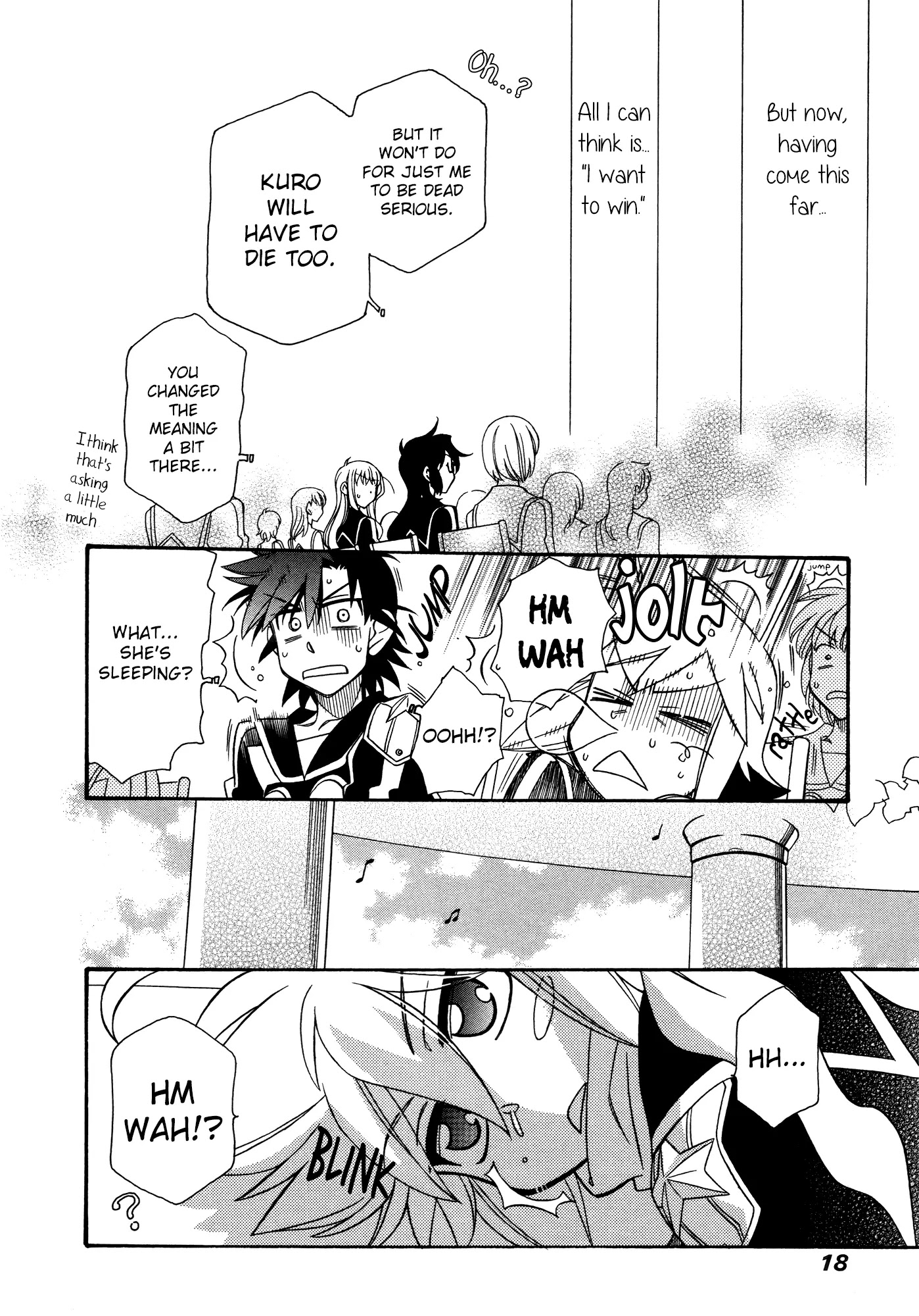 Hayate x Blade chapter 72 page 21