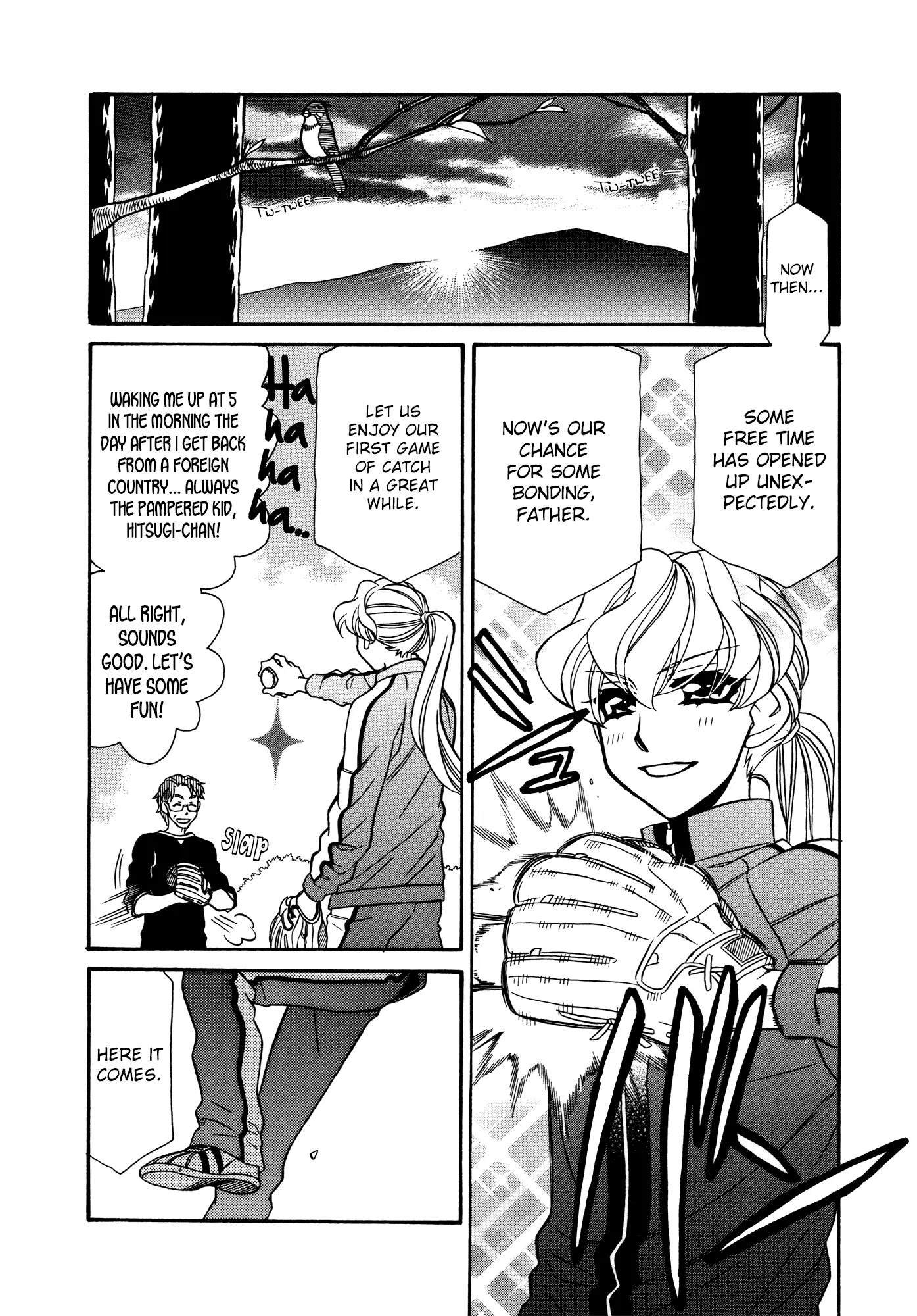 Hayate x Blade chapter 74.5 page 4