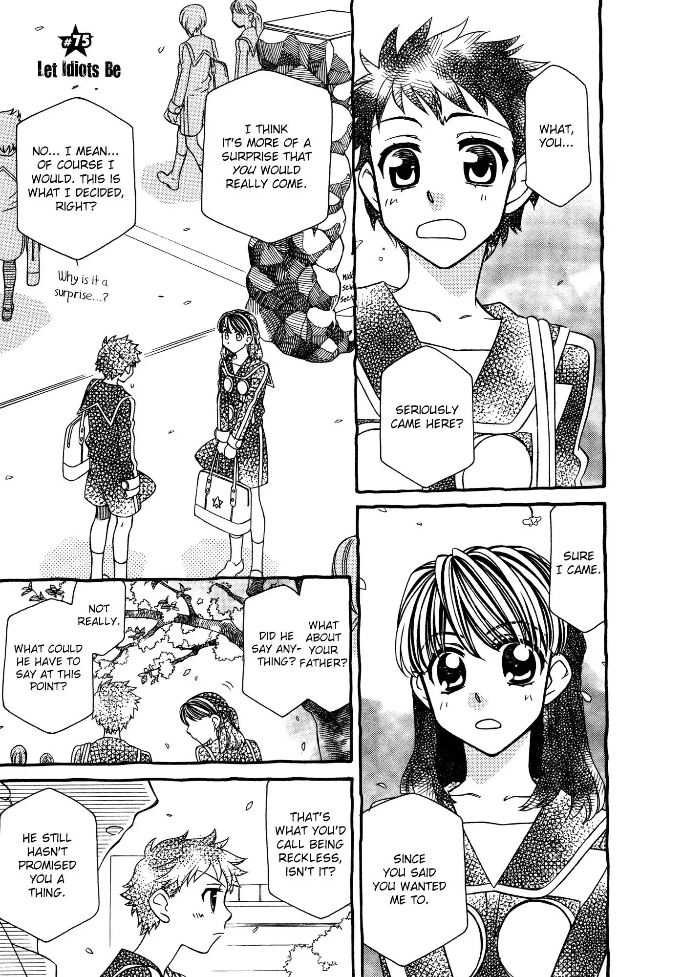 Hayate x Blade chapter 75 page 1