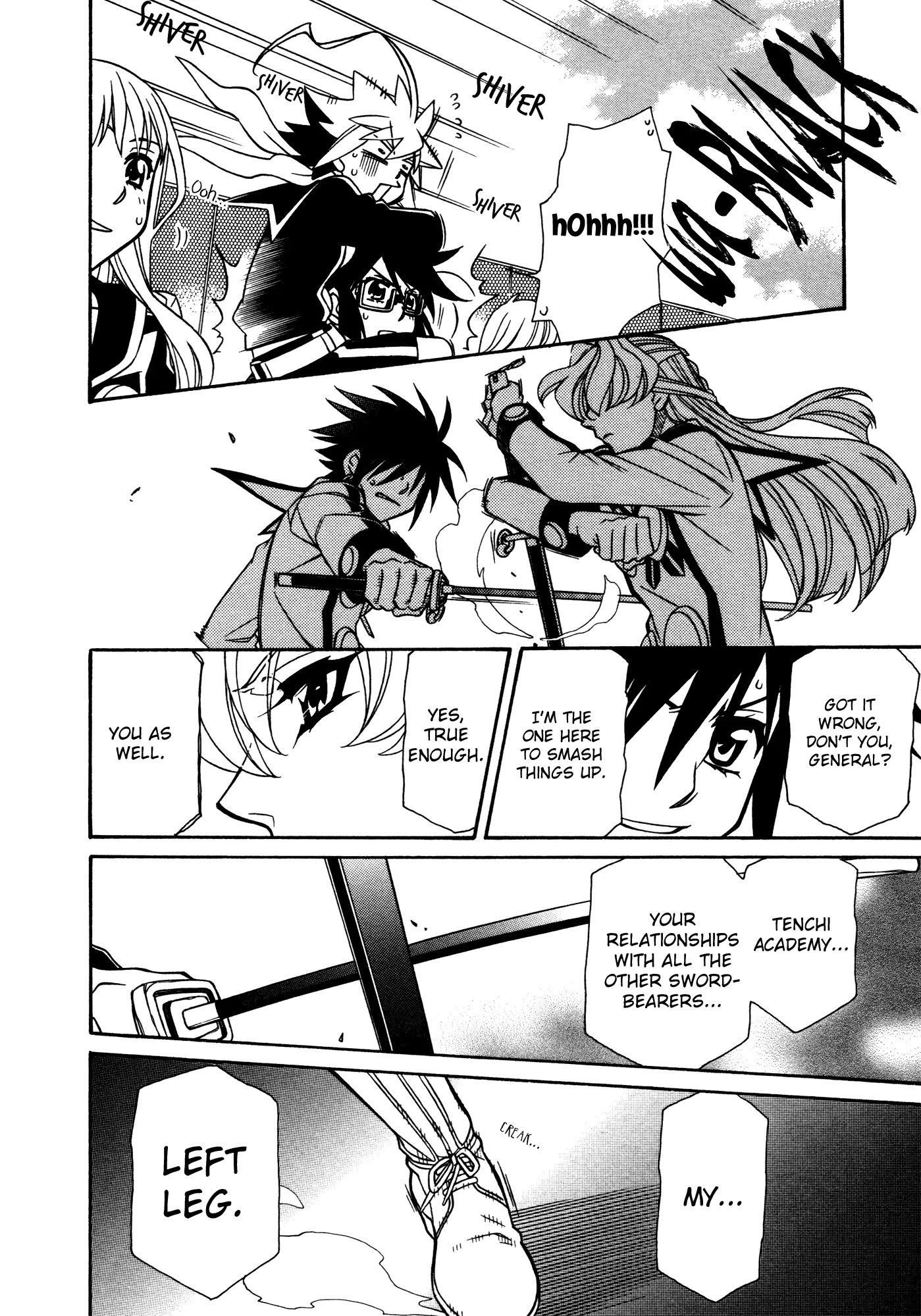 Hayate x Blade chapter 77 page 21