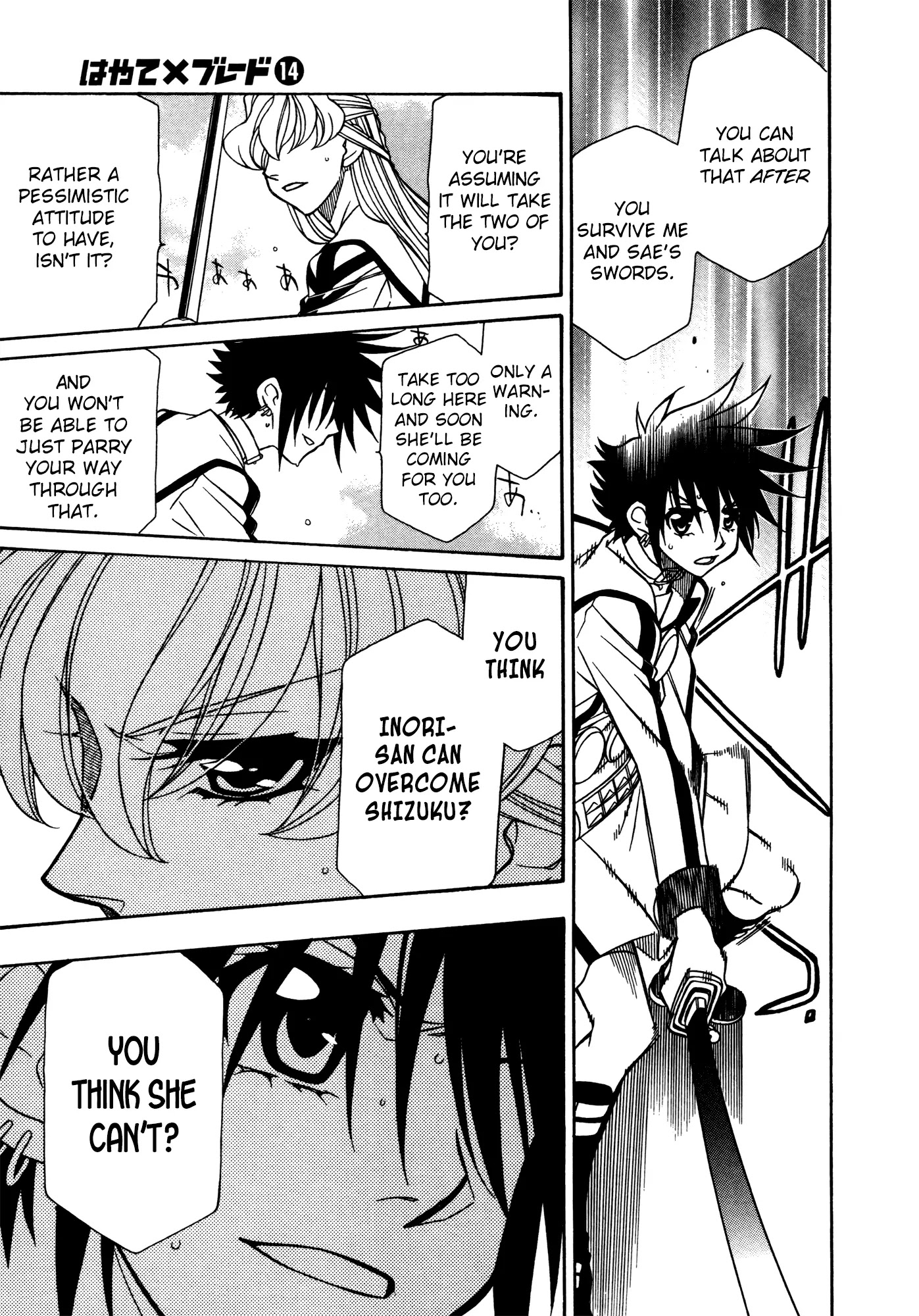 Hayate x Blade chapter 78 page 6