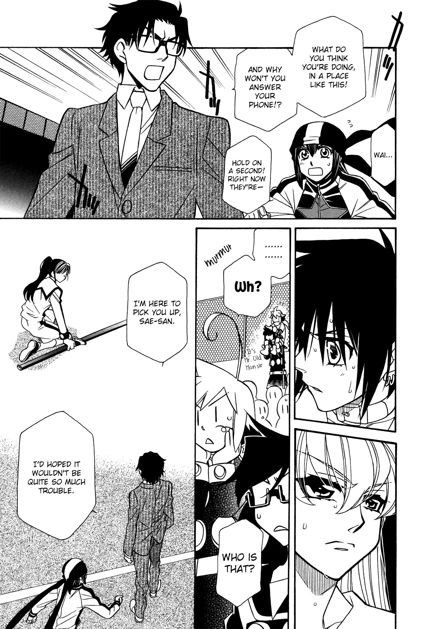 Hayate x Blade chapter 80 page 17