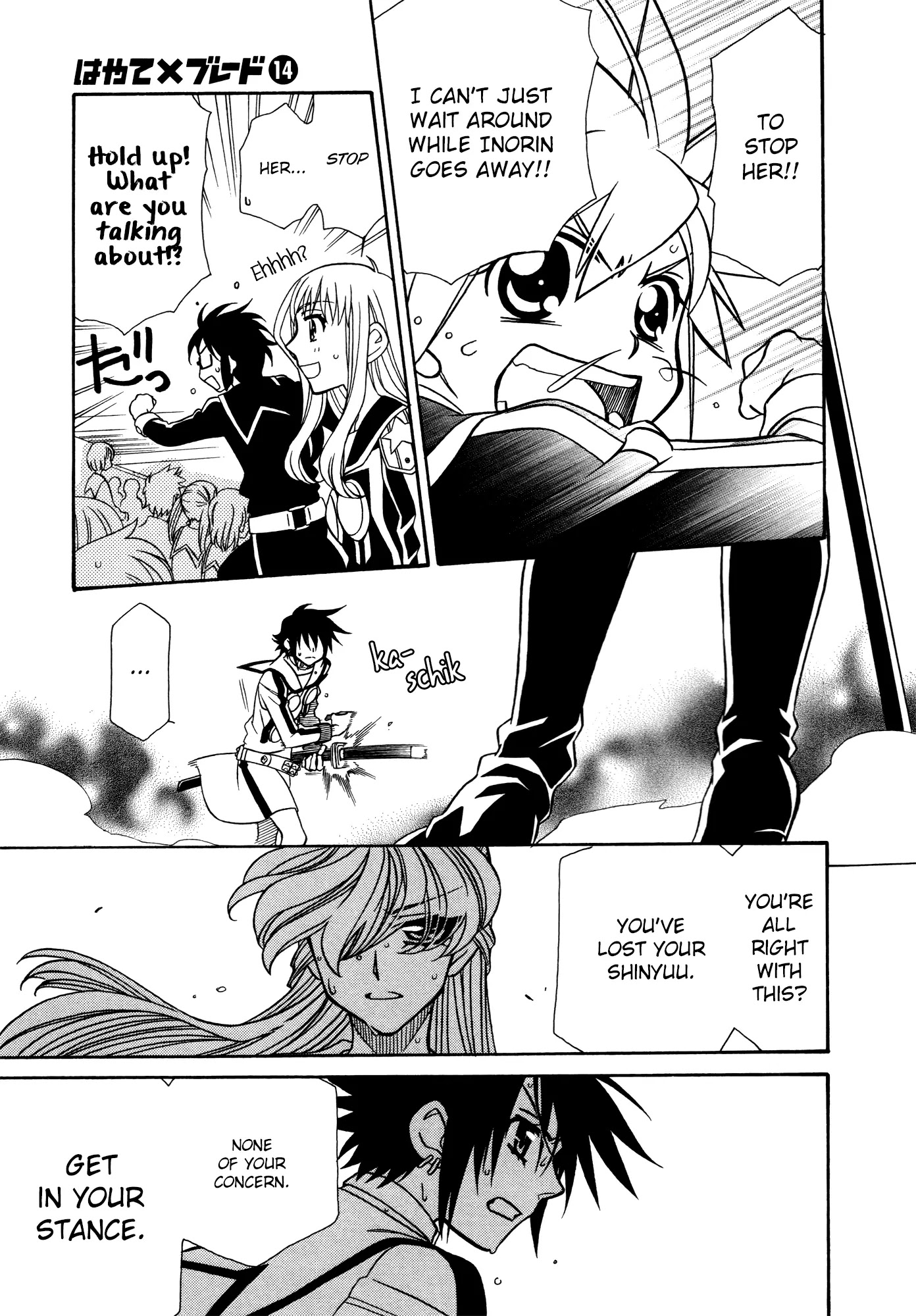 Hayate x Blade chapter 80 page 23