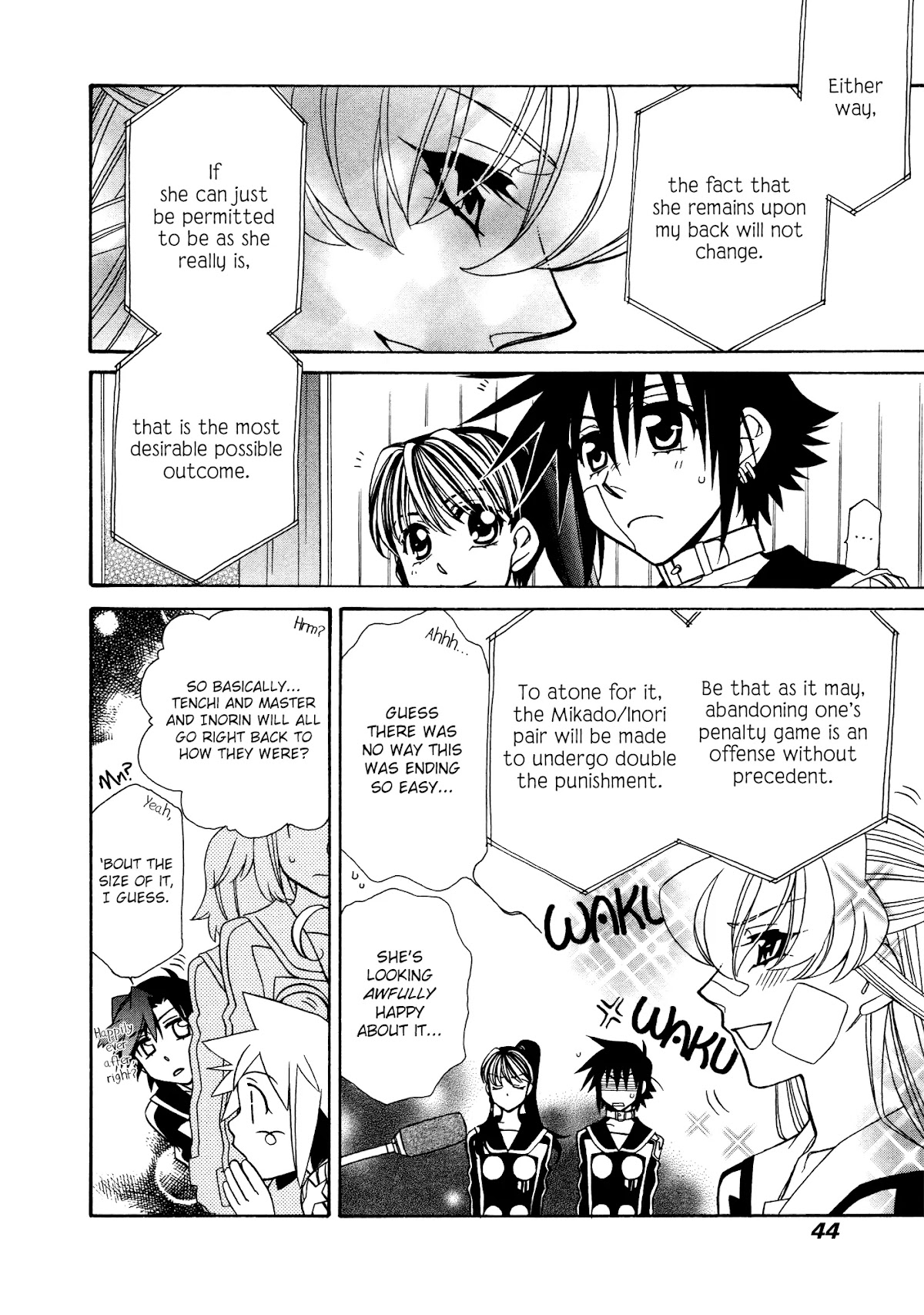 Hayate x Blade chapter 84 page 16