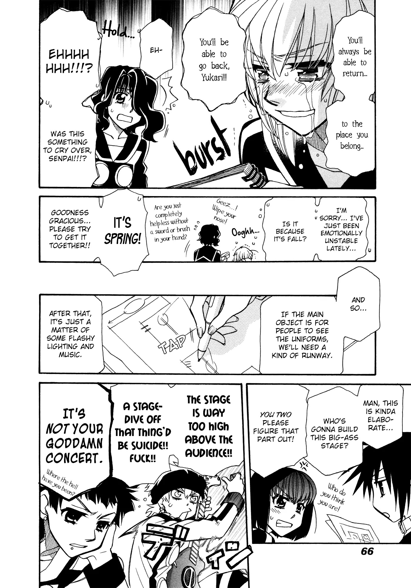 Hayate x Blade chapter 85 page 10