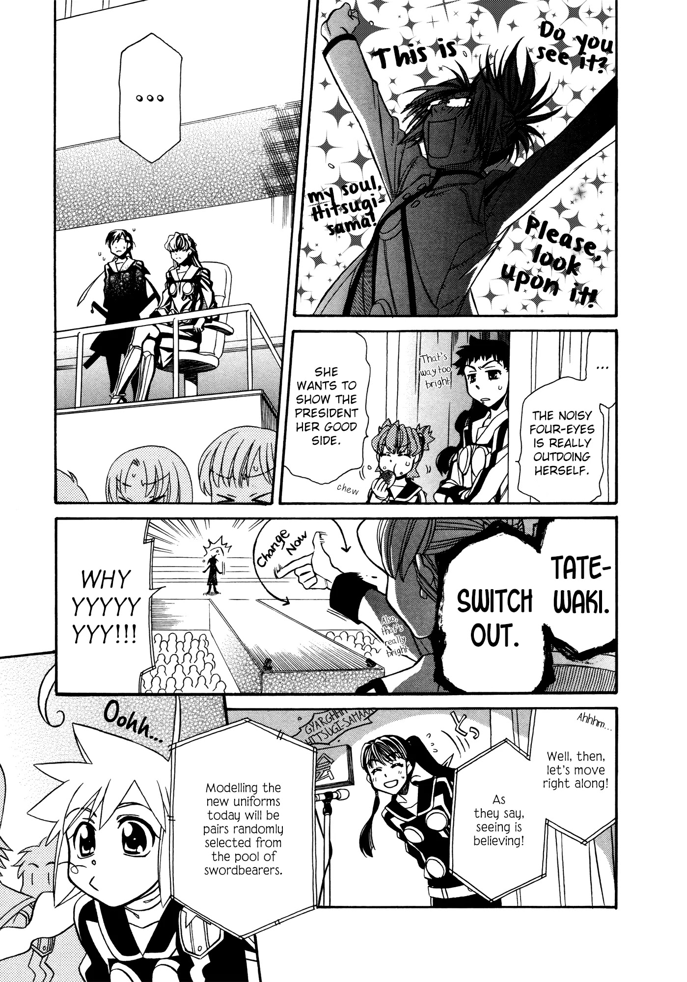 Hayate x Blade chapter 85 page 19