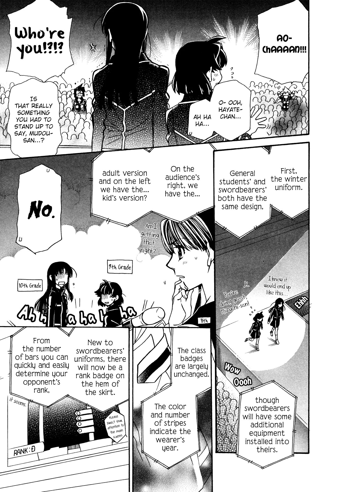 Hayate x Blade chapter 85 page 21