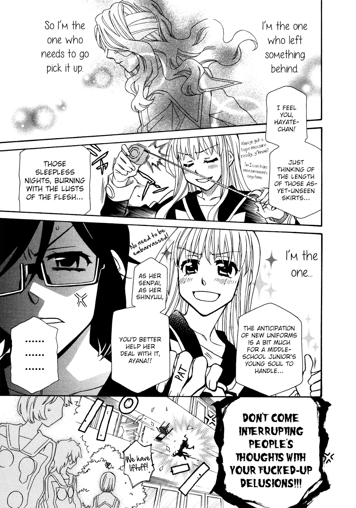 Hayate x Blade chapter 85 page 7