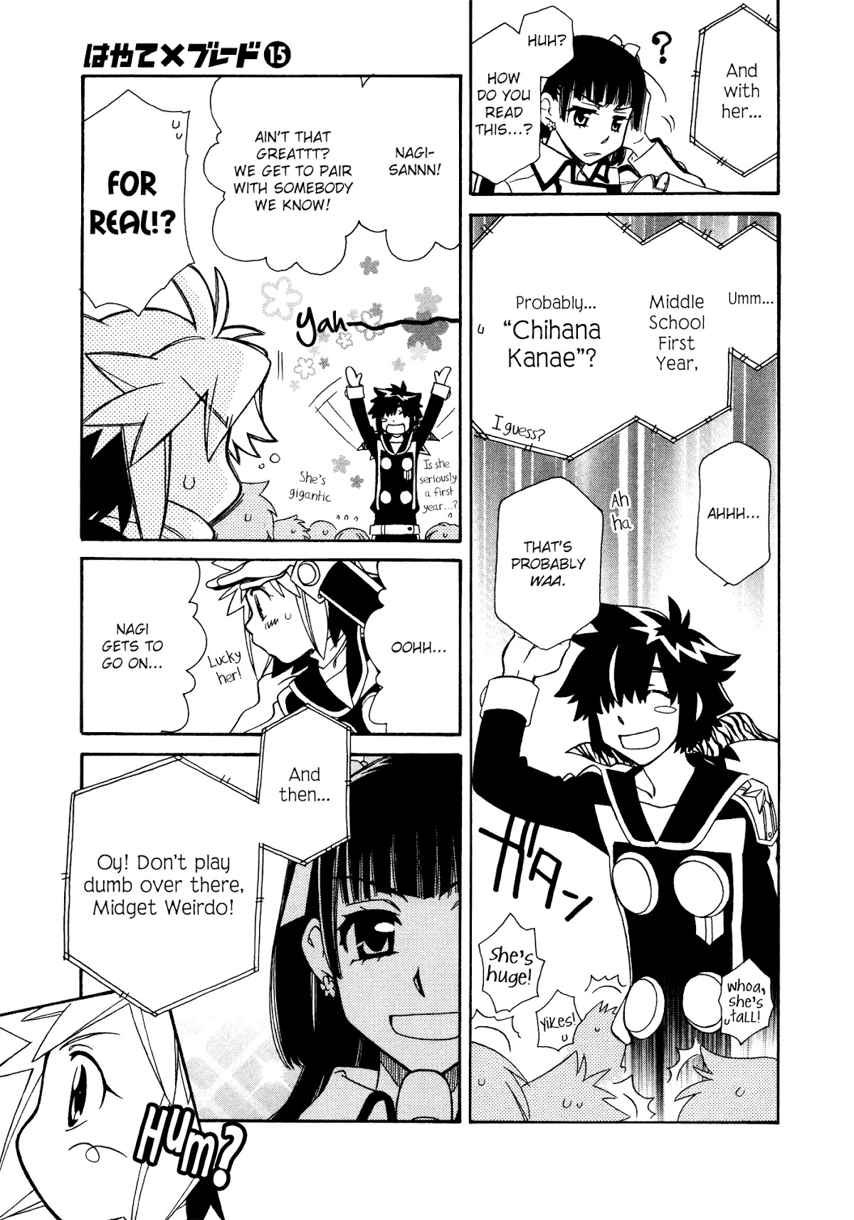 Hayate x Blade chapter 86 page 11