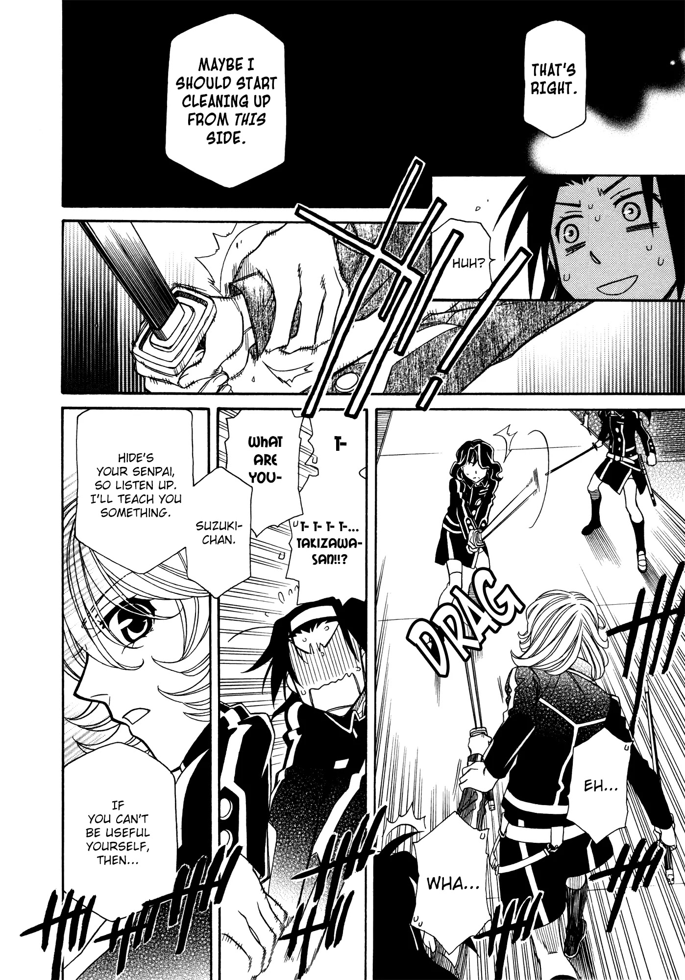 Hayate x Blade chapter 87 page 10