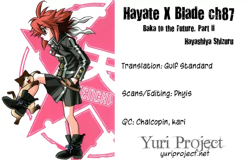 Hayate x Blade chapter 87 page 23