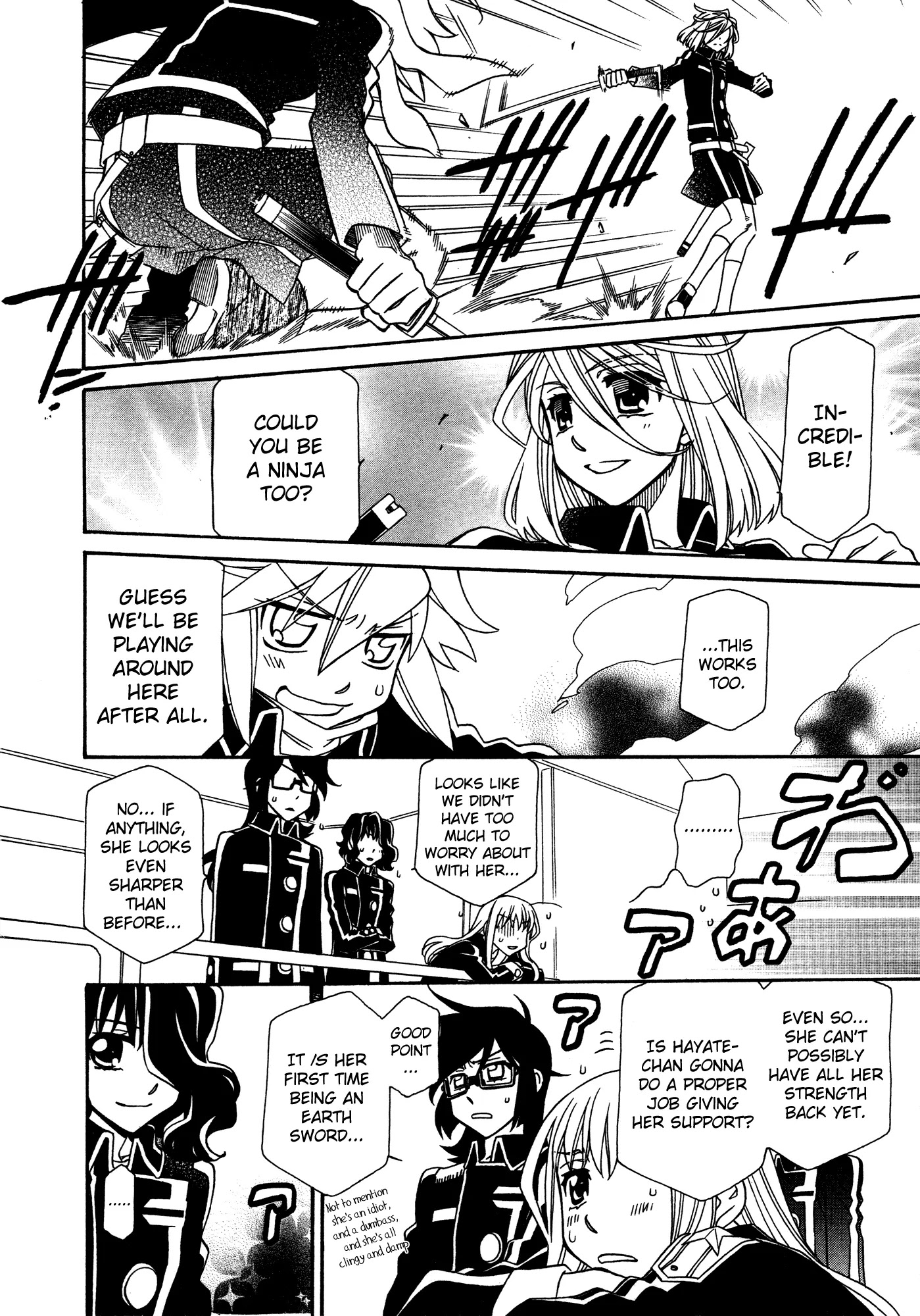 Hayate x Blade chapter 89 page 10