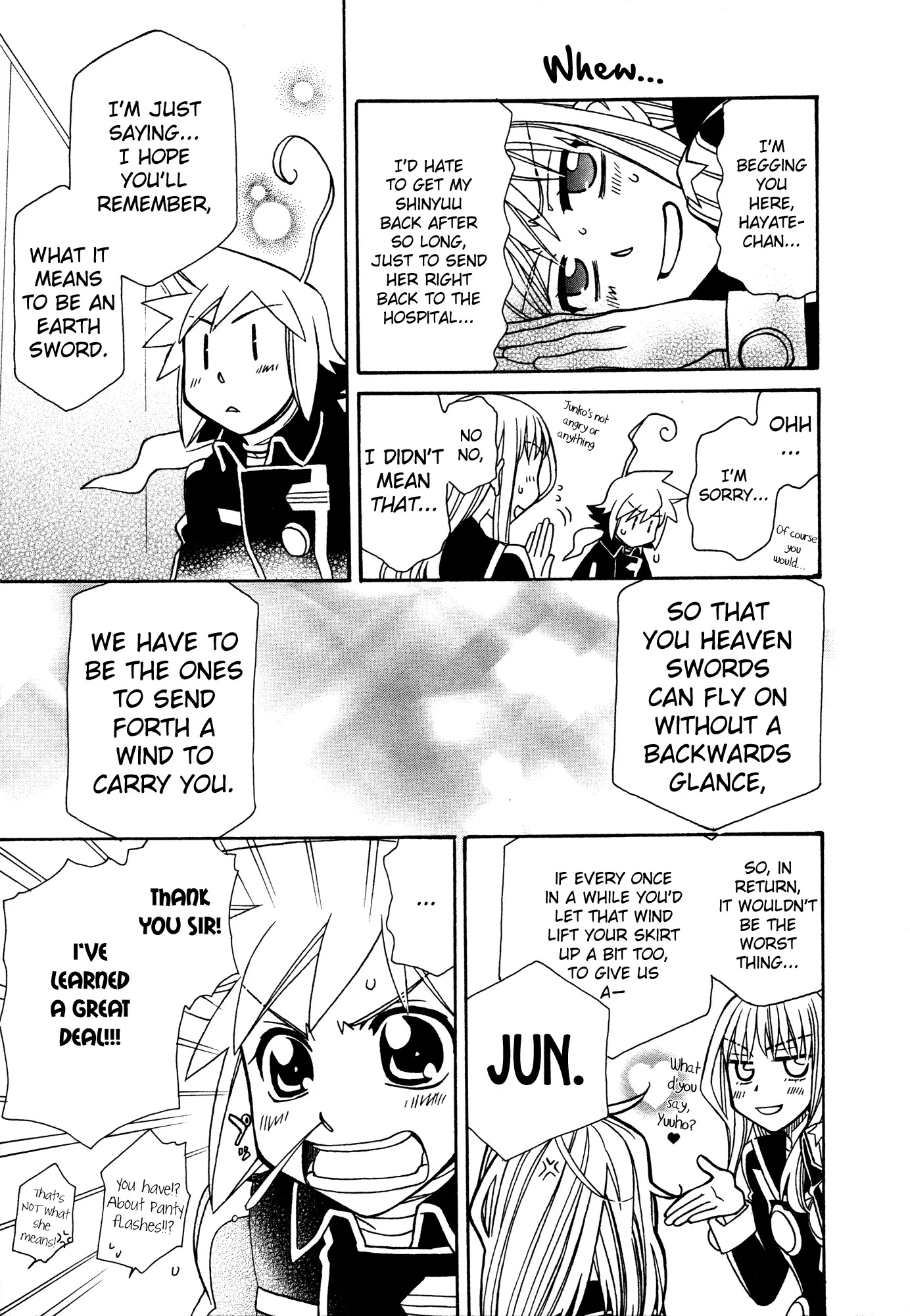 Hayate x Blade chapter 89 page 24