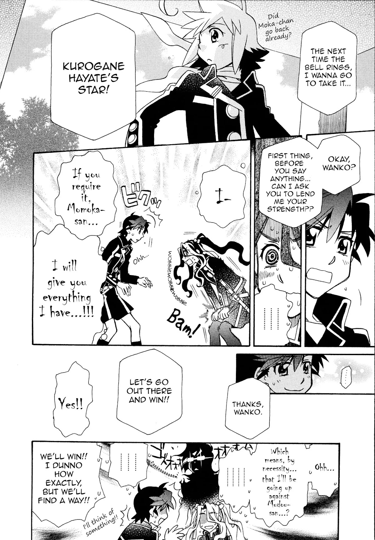 Hayate x Blade chapter 91 page 24