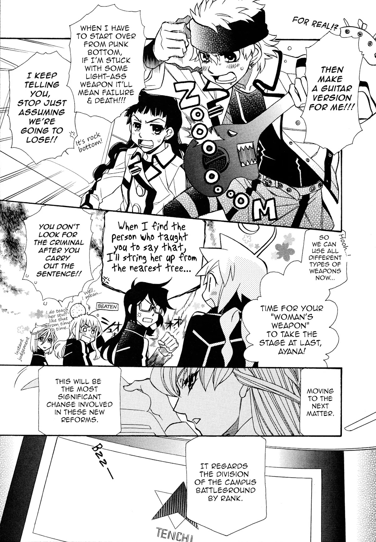 Hayate x Blade chapter 91 page 7