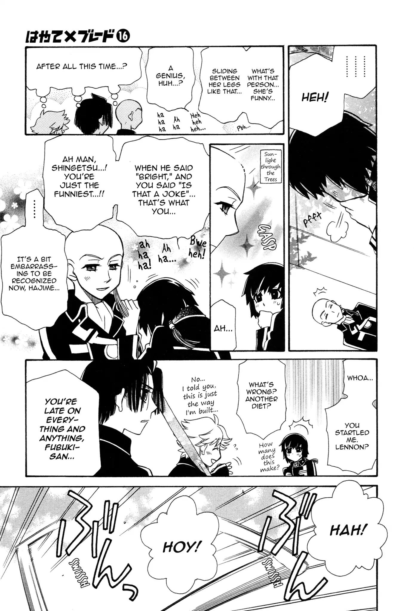 Hayate x Blade chapter 96 page 27