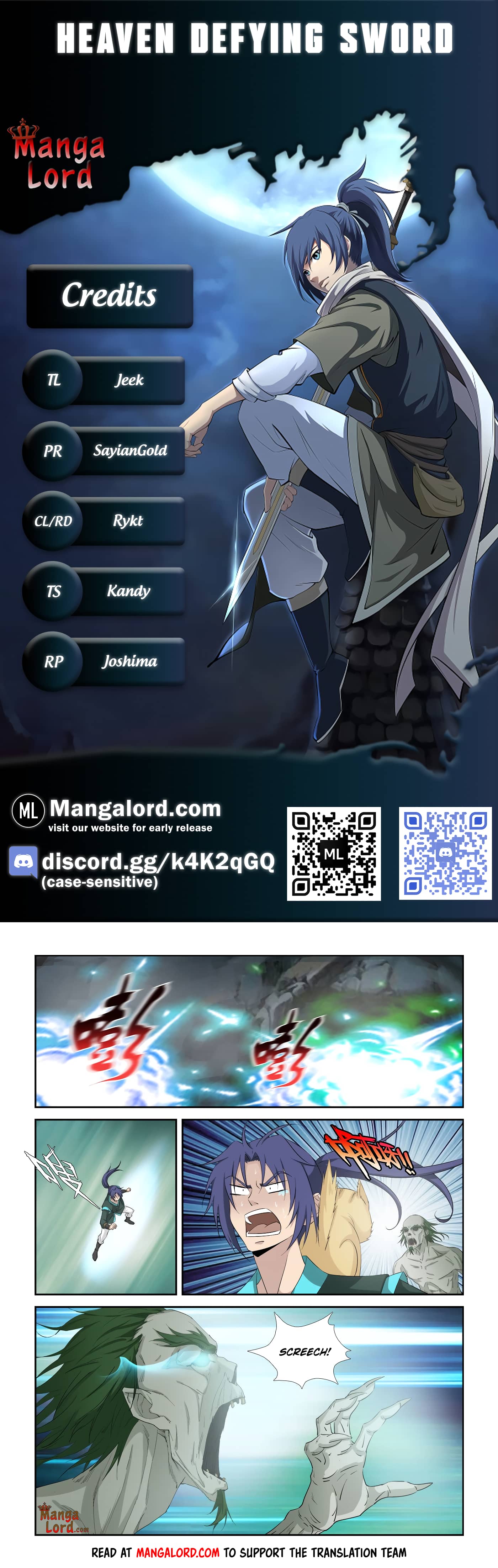 Heaven Defying Sword chapter 315 page 1