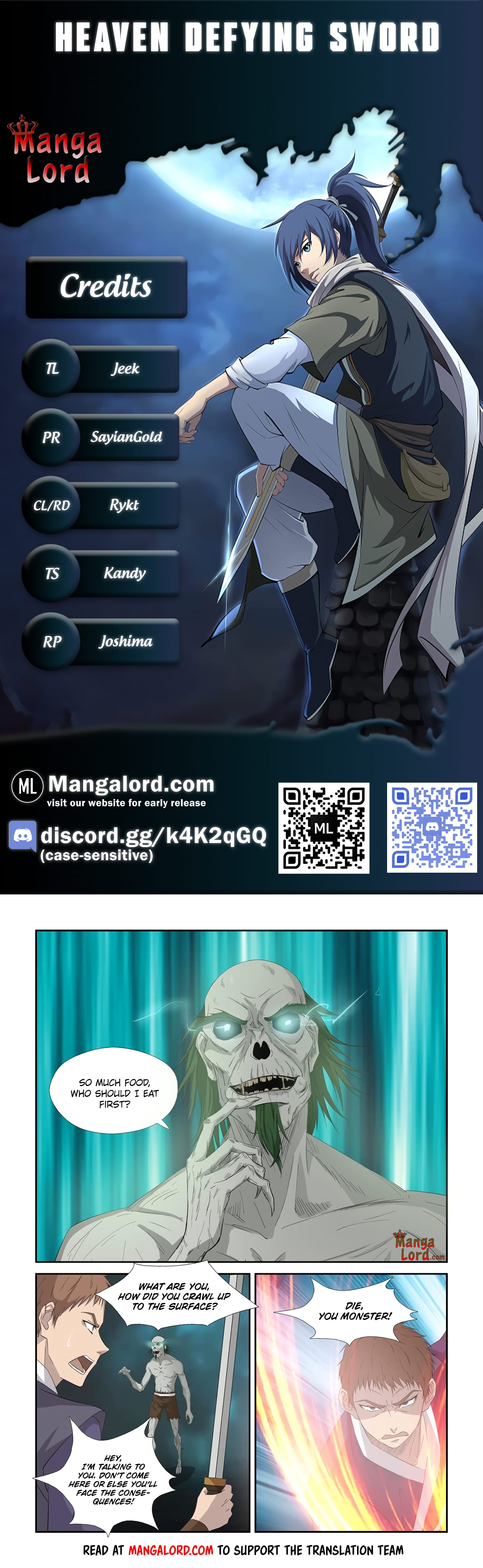 Heaven Defying Sword chapter 317 page 1