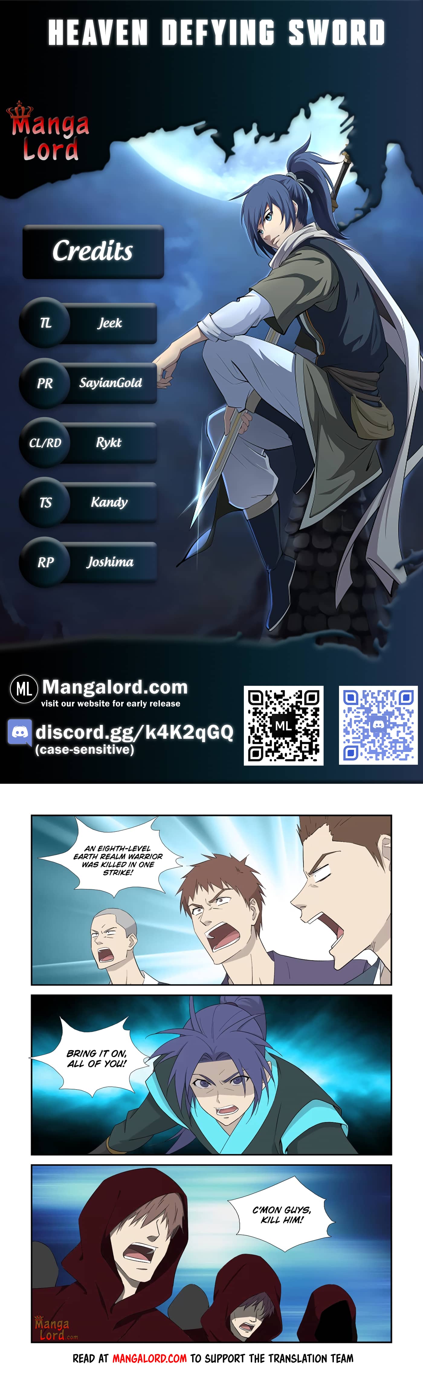 Heaven Defying Sword chapter 323 page 1